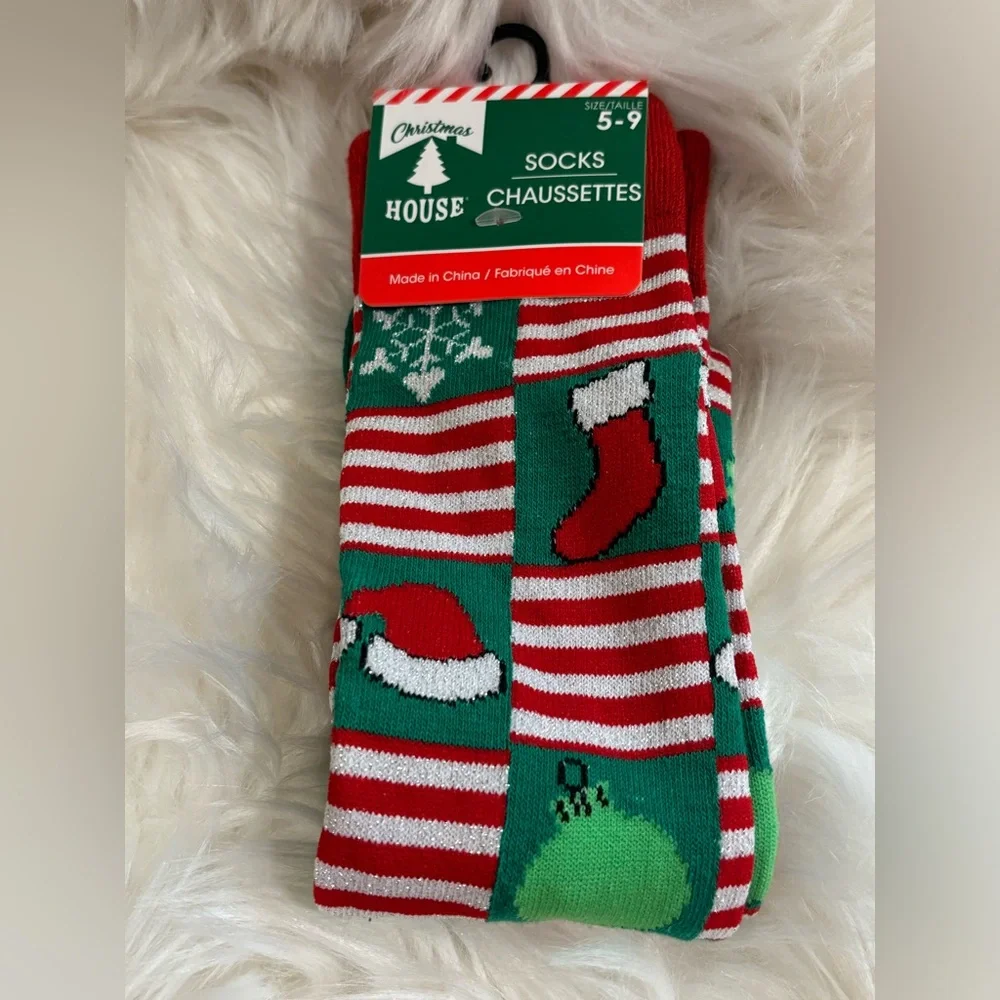 Christmas Long Character Socks